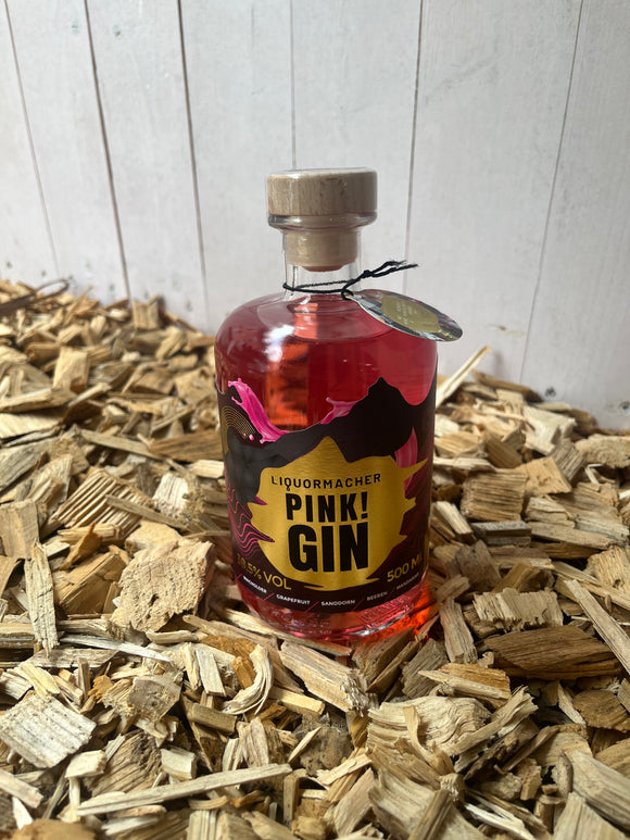 Liquormacher Pink! Gin 500 ml, 38,5% VOL